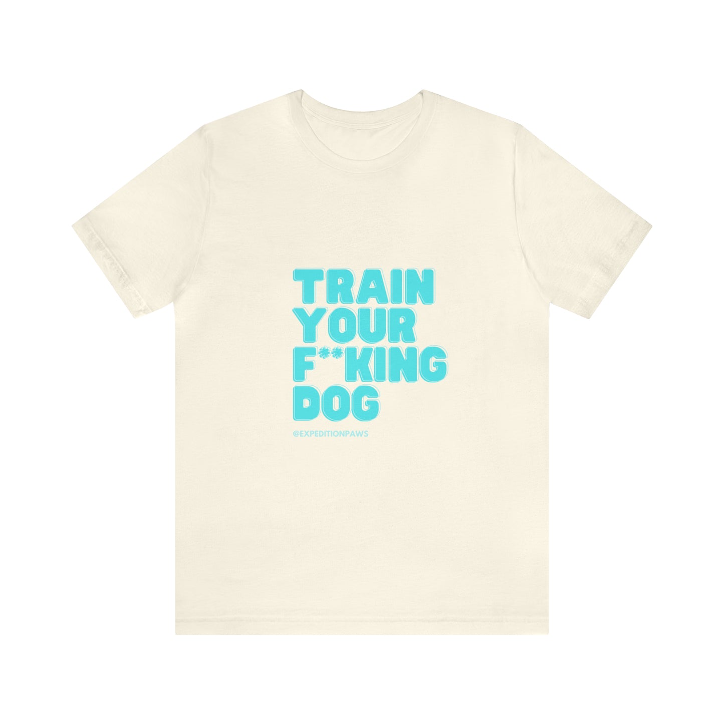 Train Your F**king Dog Retro Tee