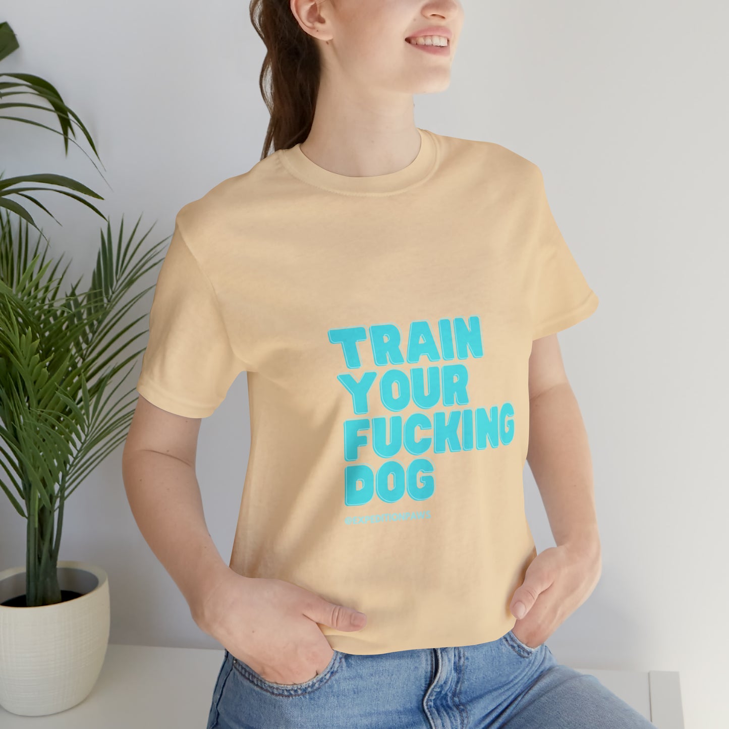 Train Your Fucking Dog - Explicit Retro Tee