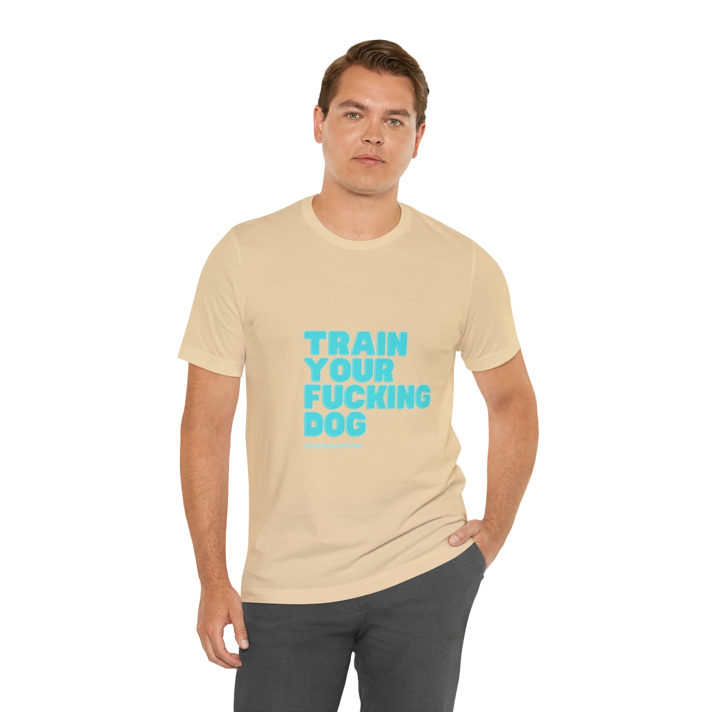 Train Your Fucking Dog - Explicit Retro Tee