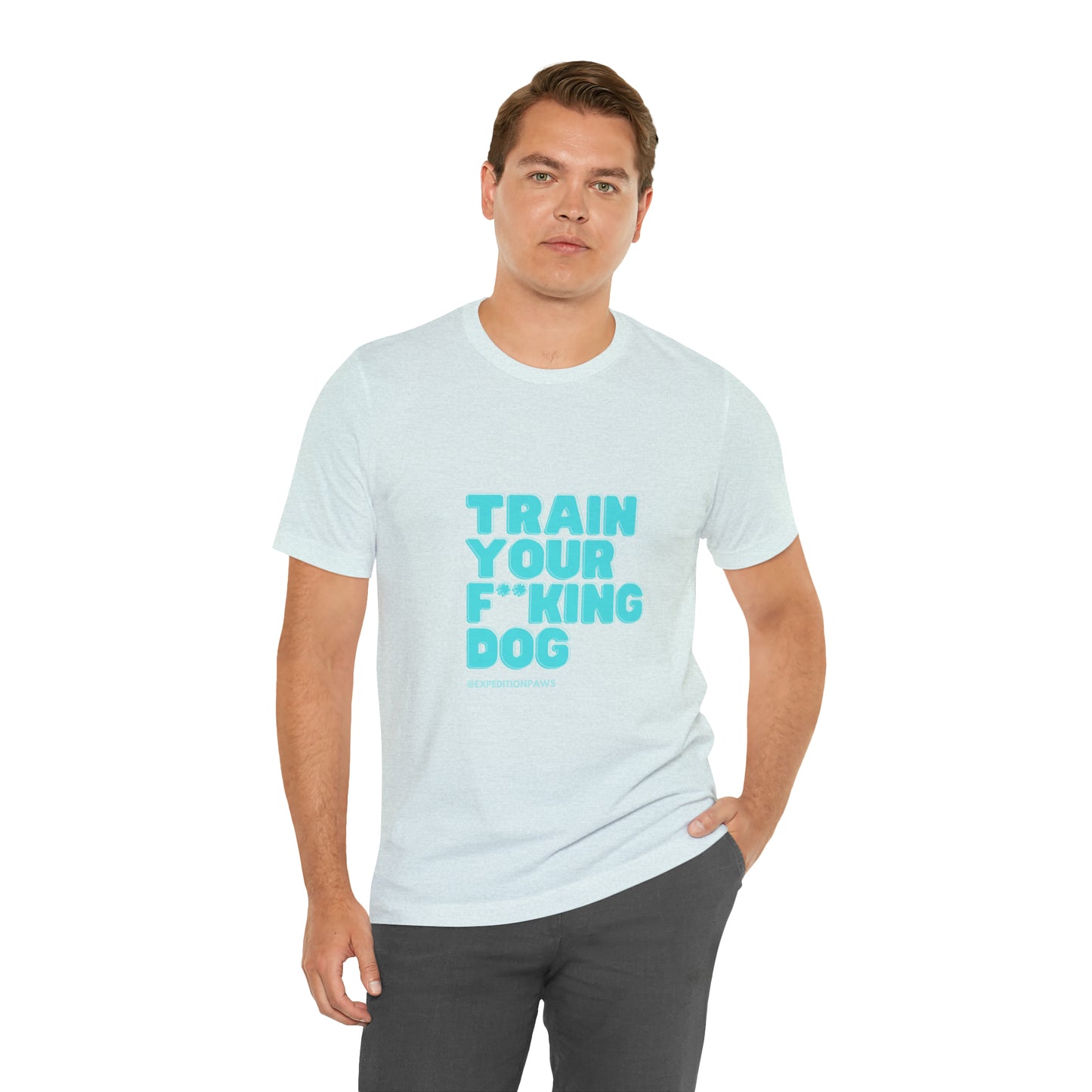 Train Your F**king Dog Retro Tee