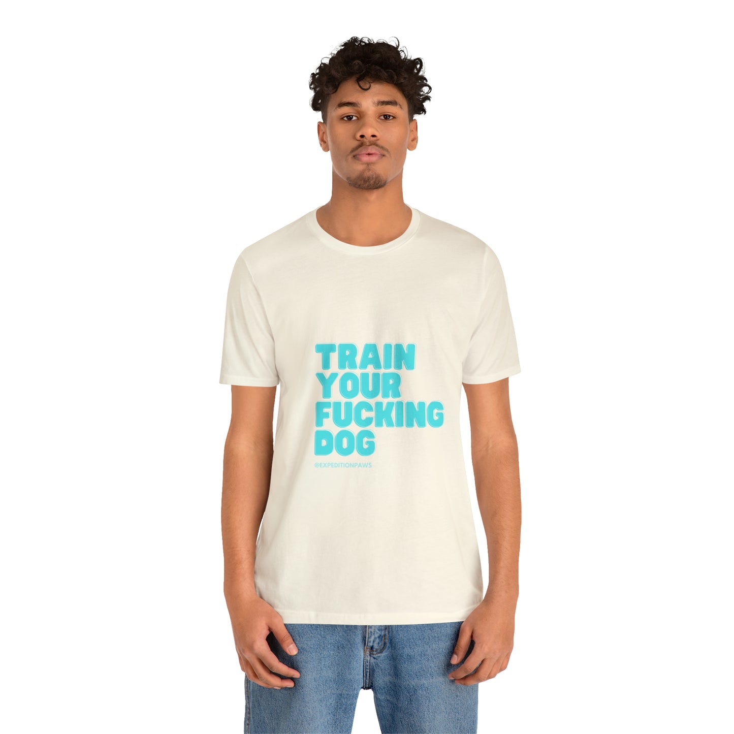 Train Your Fucking Dog - Explicit Retro Tee