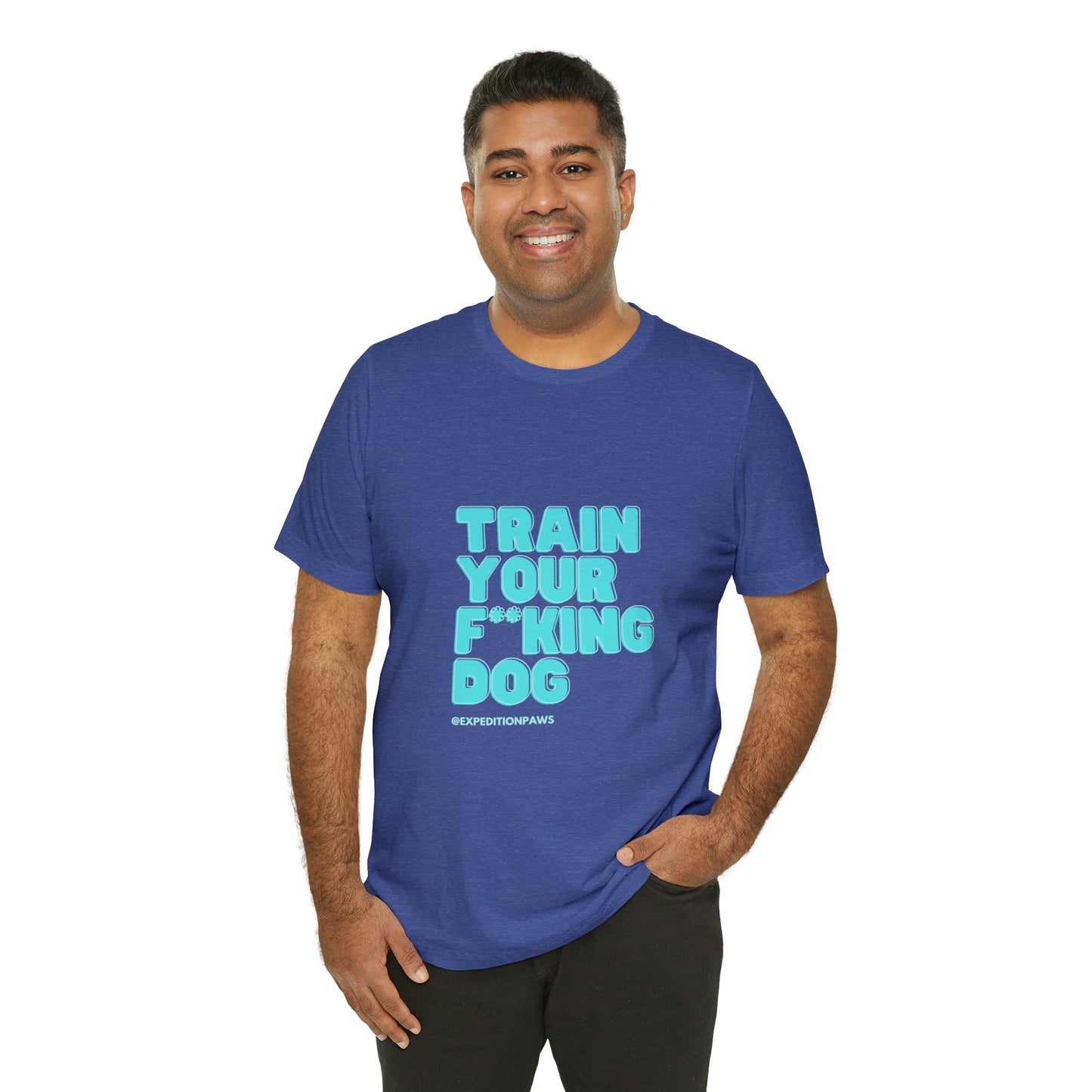 Train Your F**king Dog Retro Tee