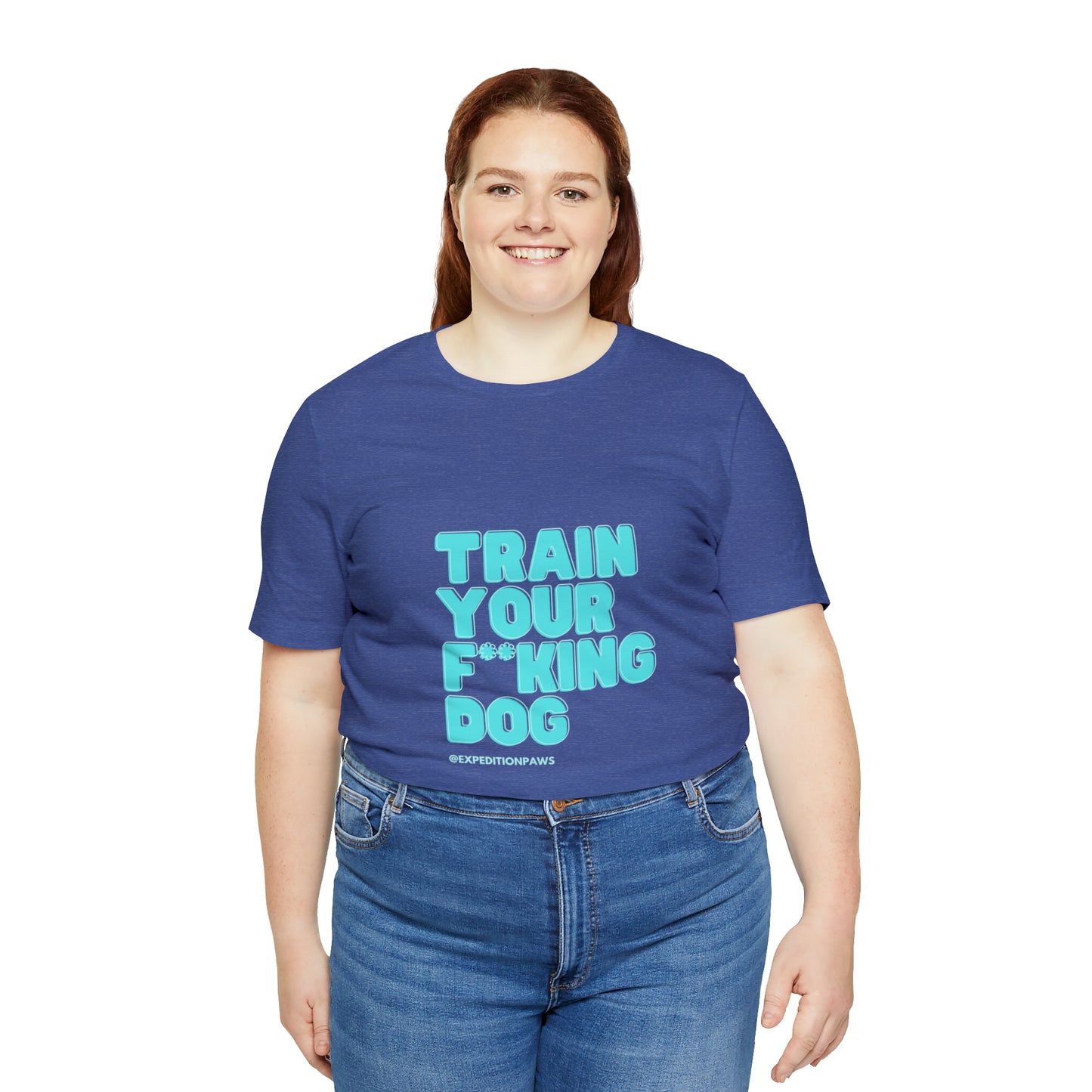 Train Your F**king Dog Retro Tee