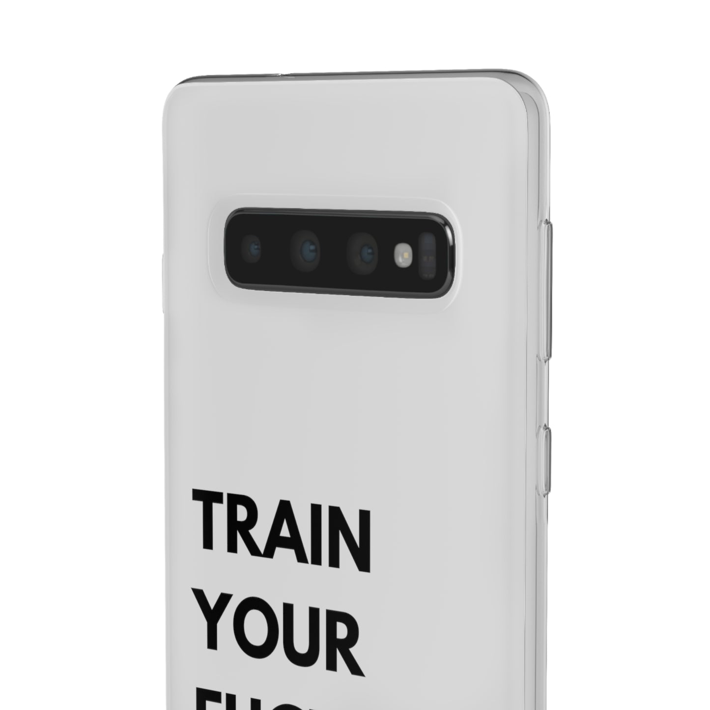 Train Your Fucking Dog - Explicit Flexi Phone Case