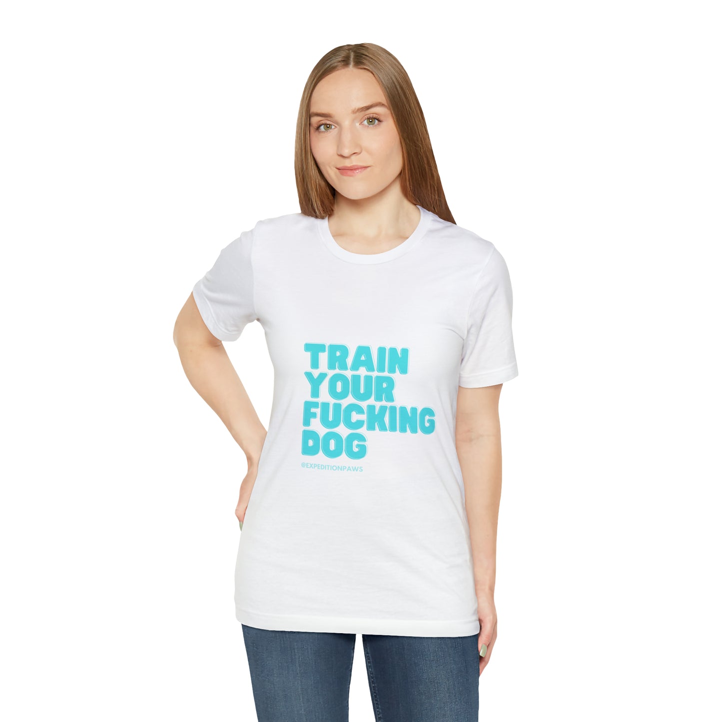 Train Your Fucking Dog - Explicit Retro Tee