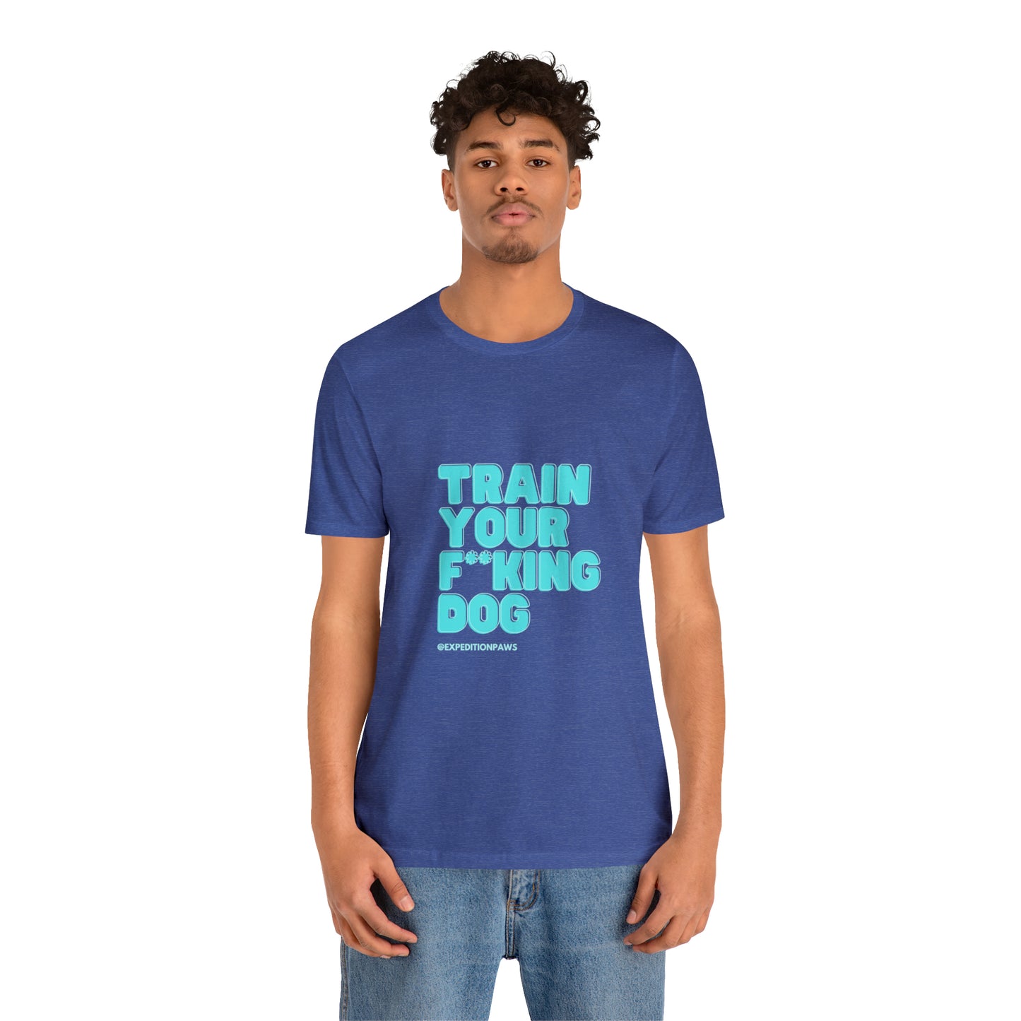 Train Your F**king Dog Retro Tee