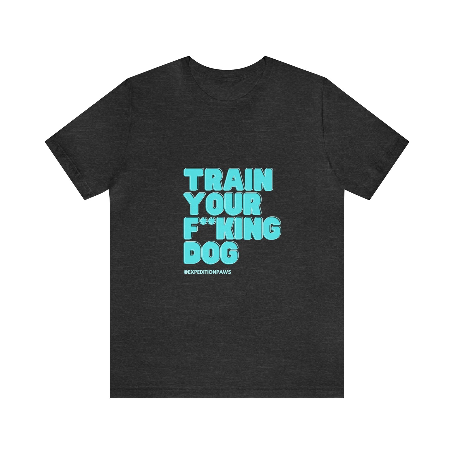 Train Your F**king Dog Retro Tee