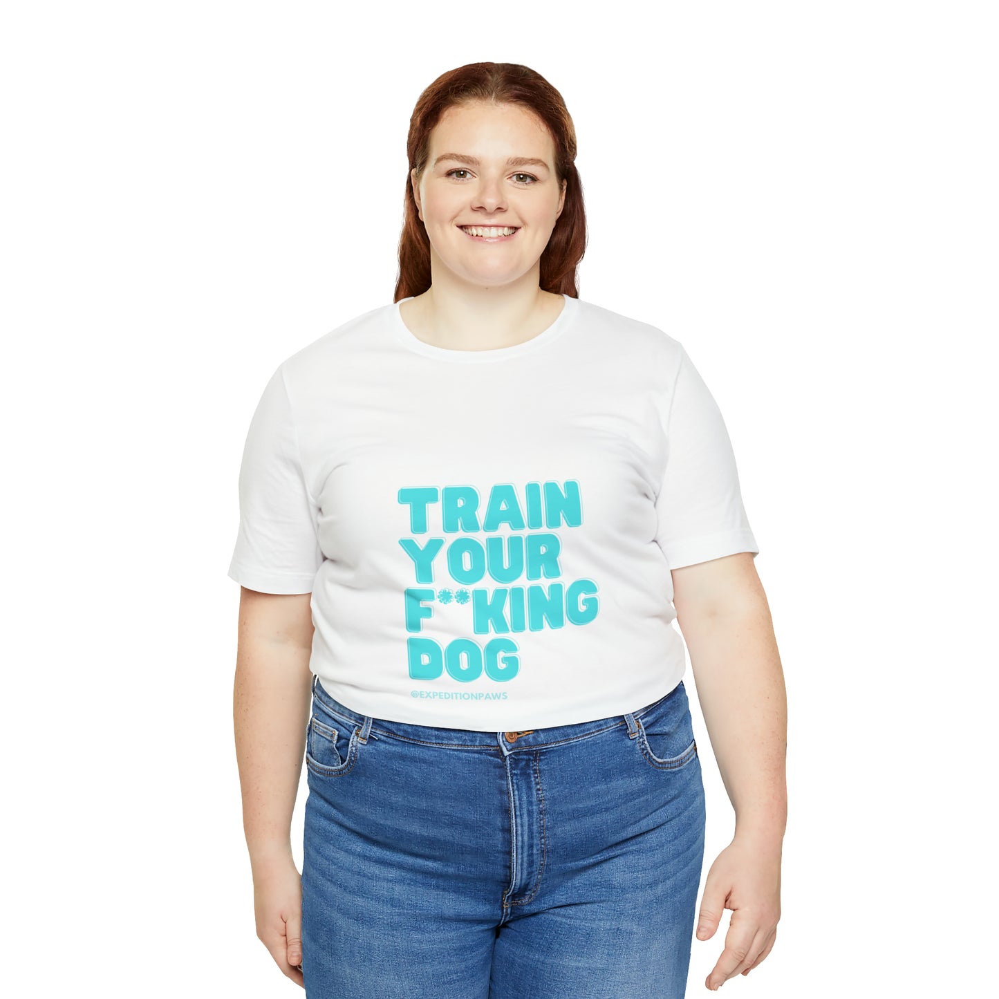 Train Your F**king Dog Retro Tee