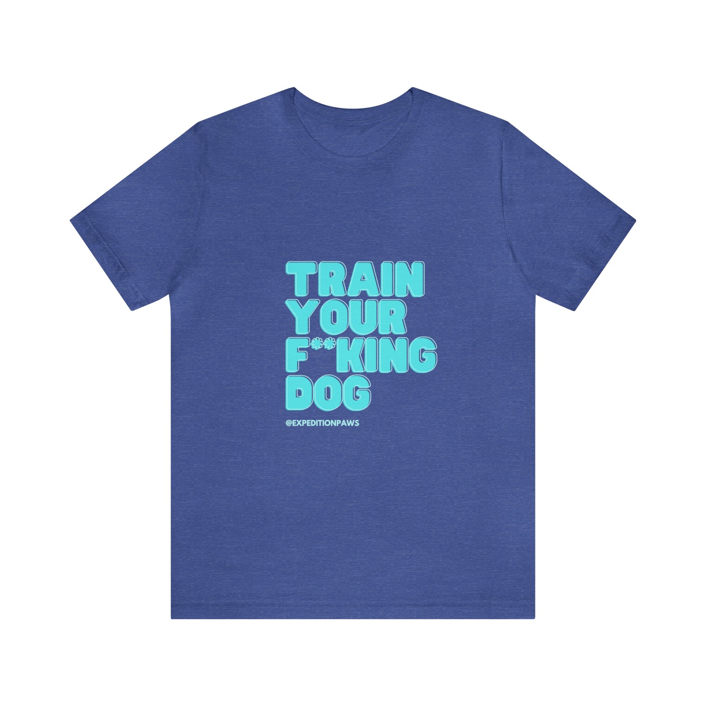 Train Your F**king Dog Retro Tee