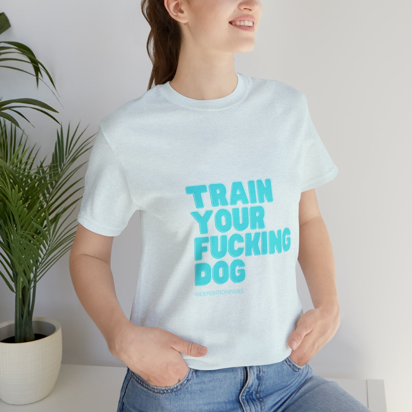 Train Your Fucking Dog - Explicit Retro Tee