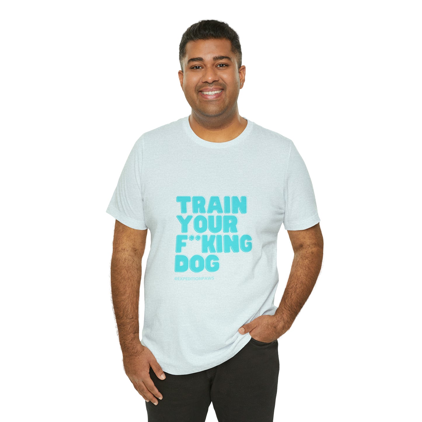 Train Your F**king Dog Retro Tee