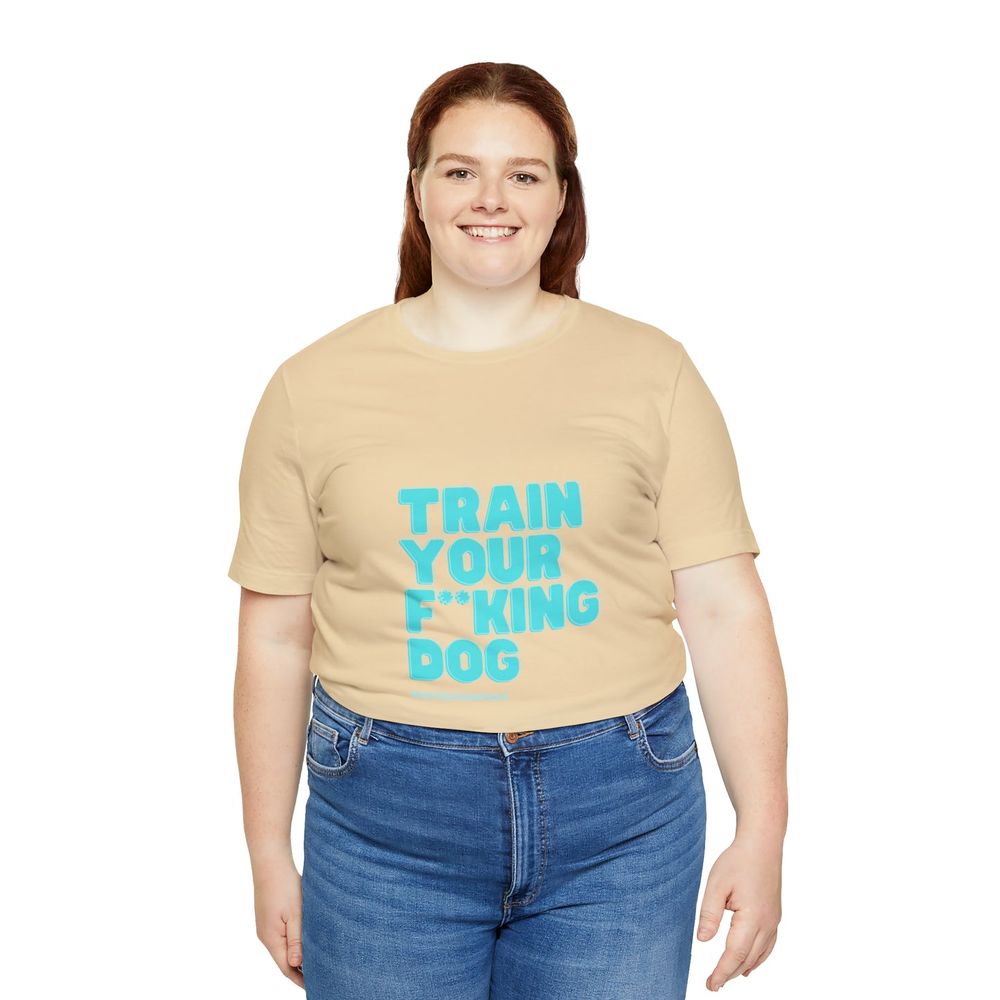 Train Your F**king Dog Retro Tee