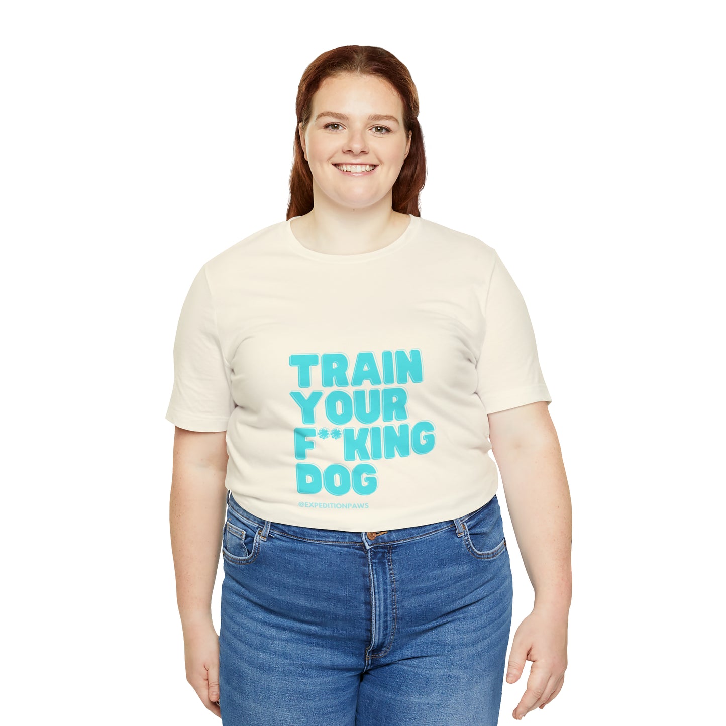 Train Your F**king Dog Retro Tee