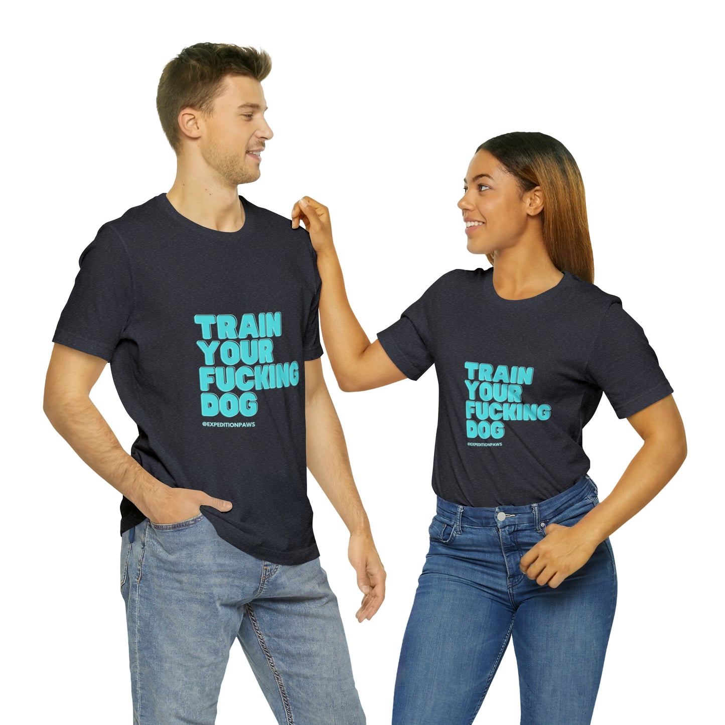 Train Your Fucking Dog - Explicit Retro Tee