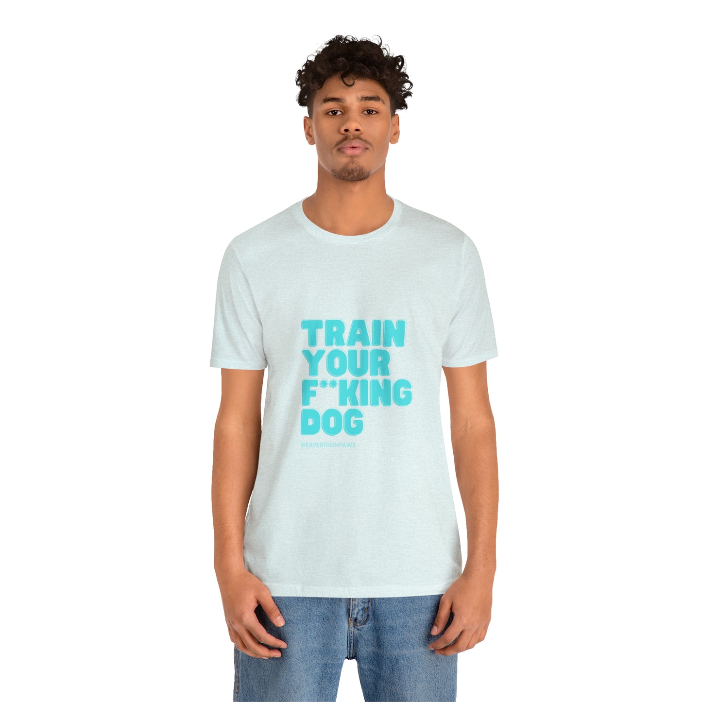 Train Your F**king Dog Retro Tee