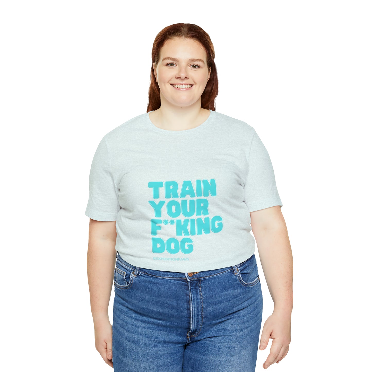 Train Your F**king Dog Retro Tee