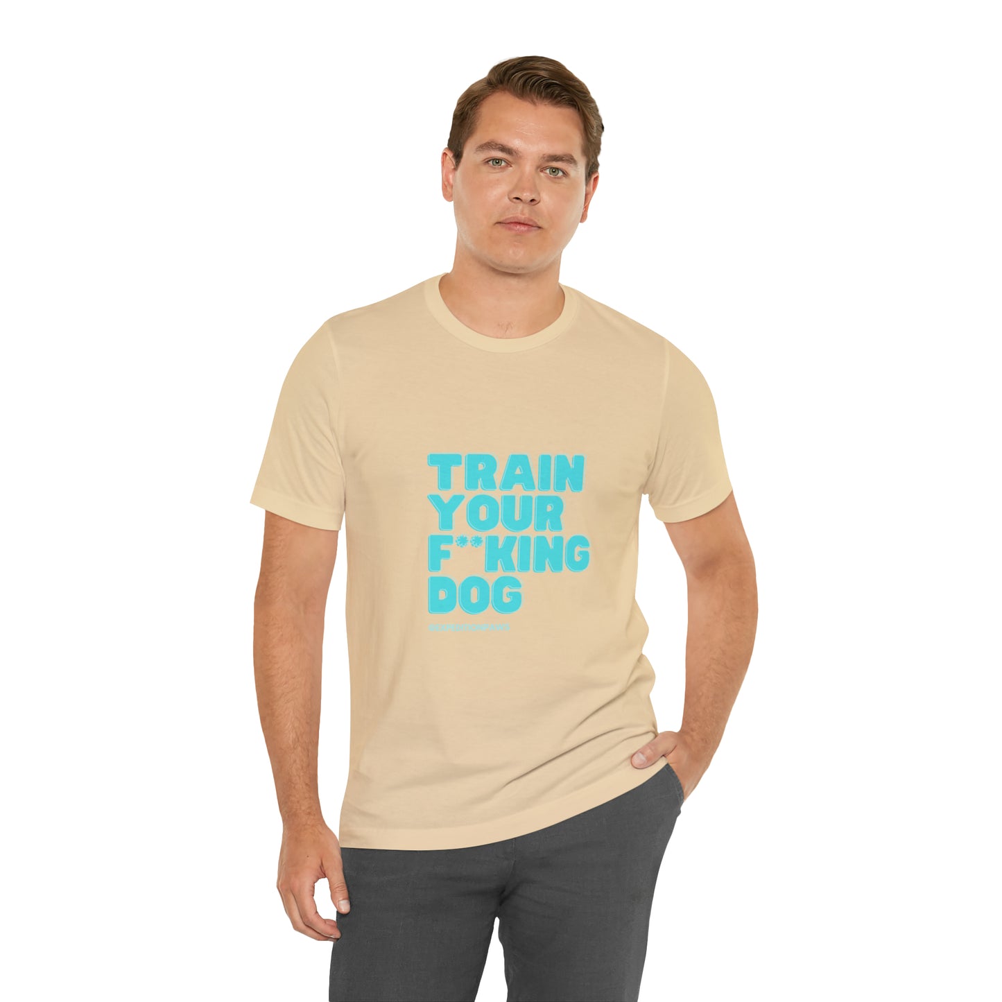 Train Your F**king Dog Retro Tee
