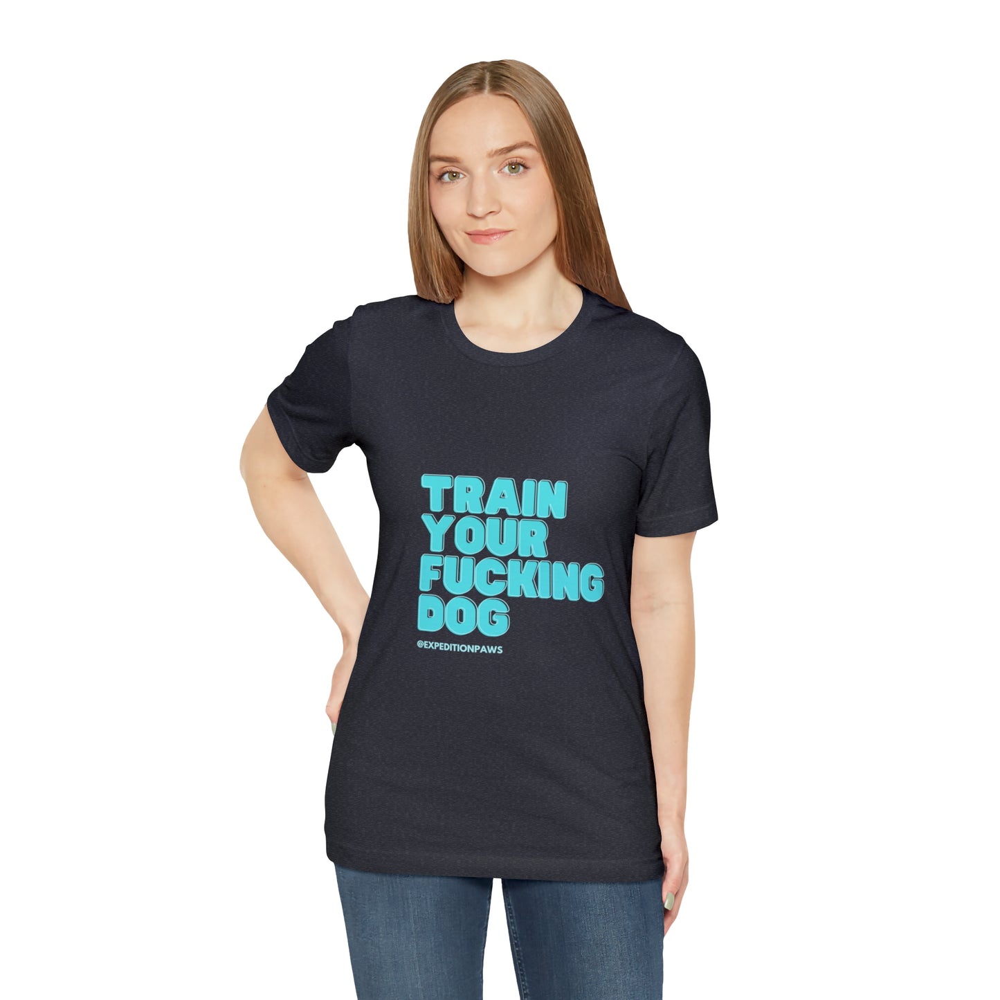 Train Your Fucking Dog - Explicit Retro Tee