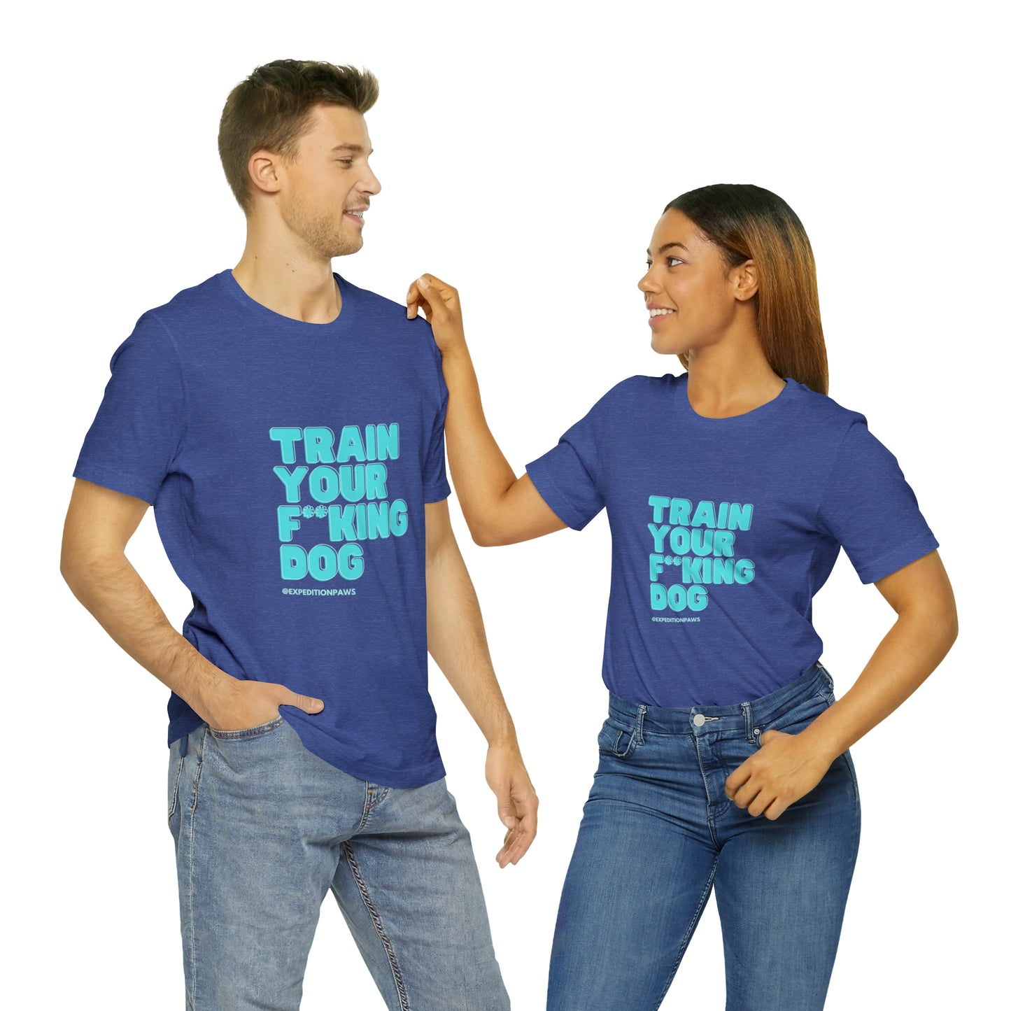 Train Your F**king Dog Retro Tee
