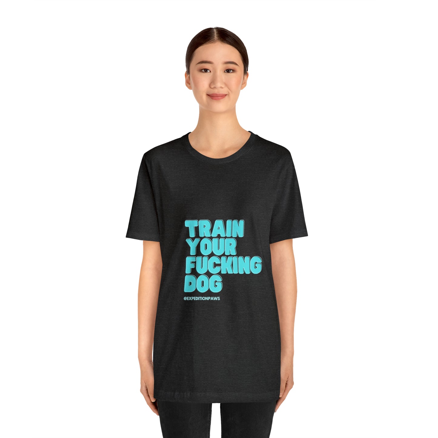 Train Your Fucking Dog - Explicit Retro Tee