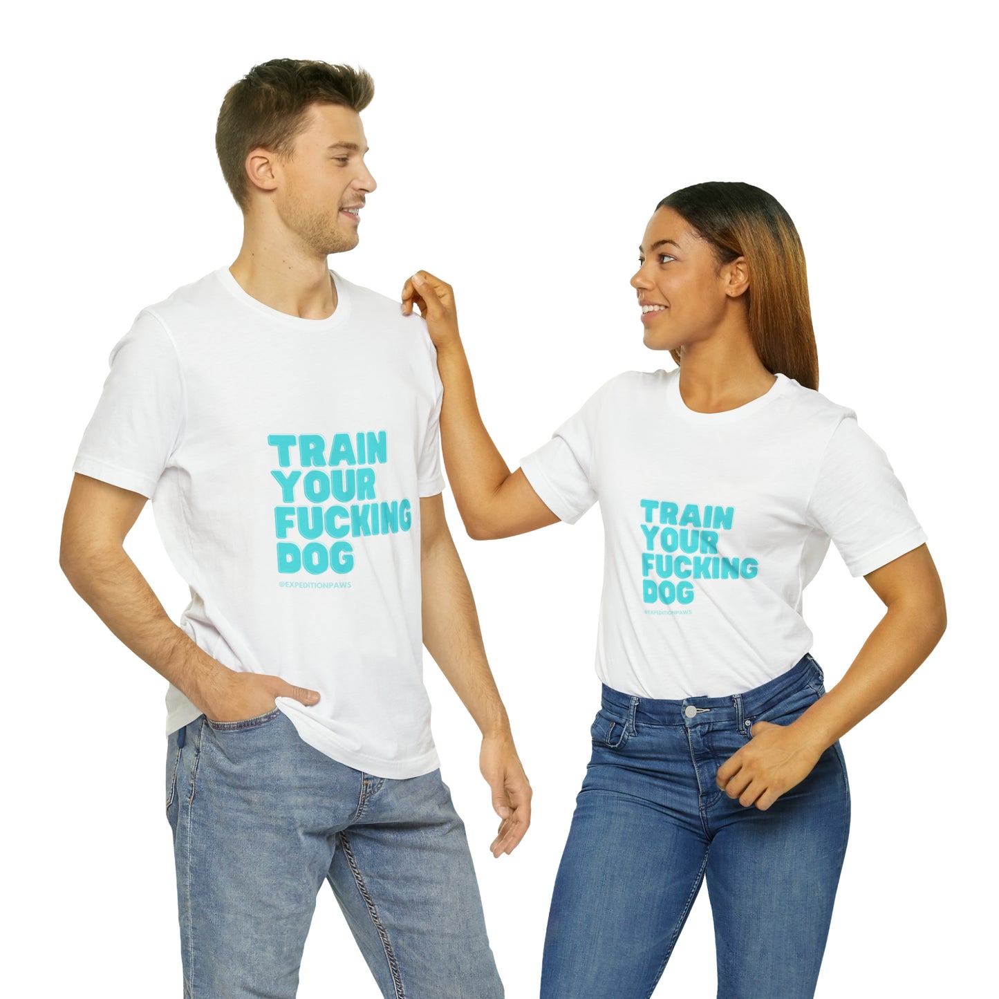 Train Your Fucking Dog - Explicit Retro Tee