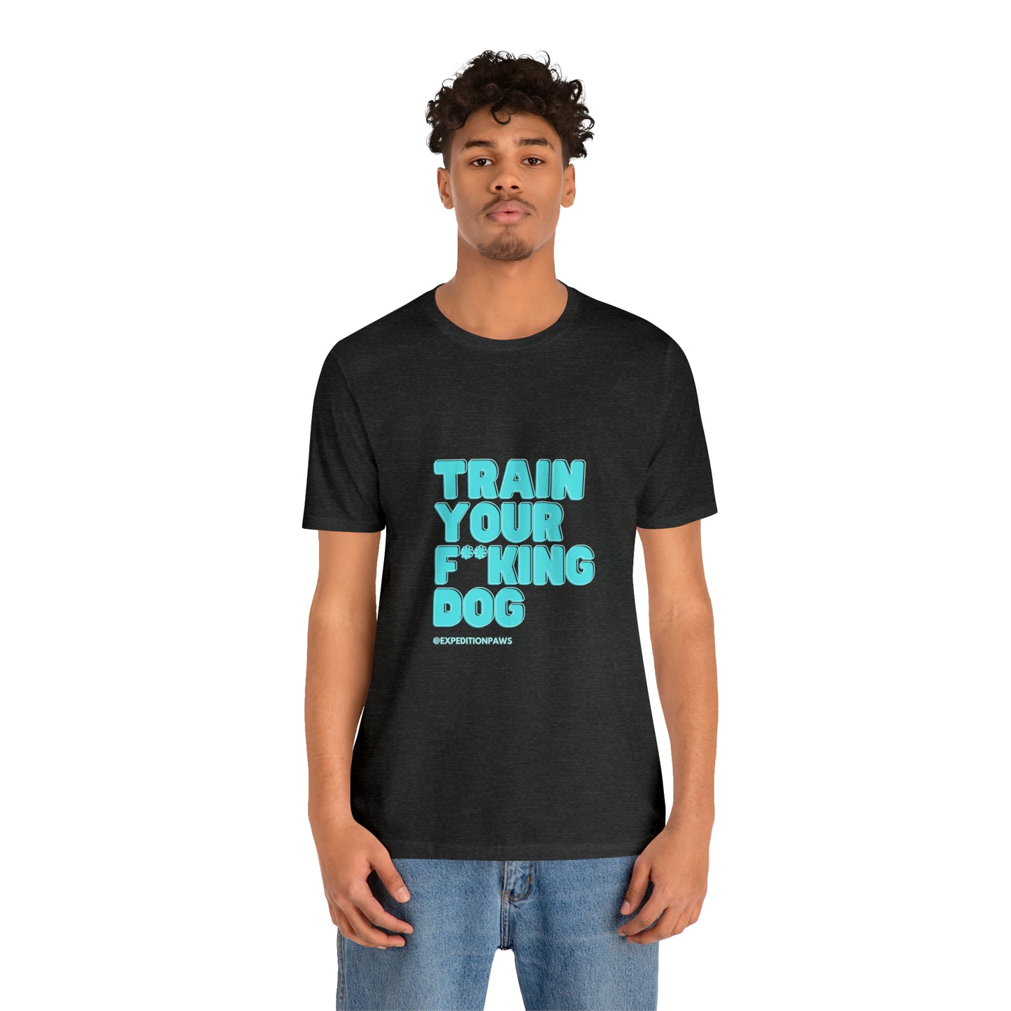 Train Your F**king Dog Retro Tee