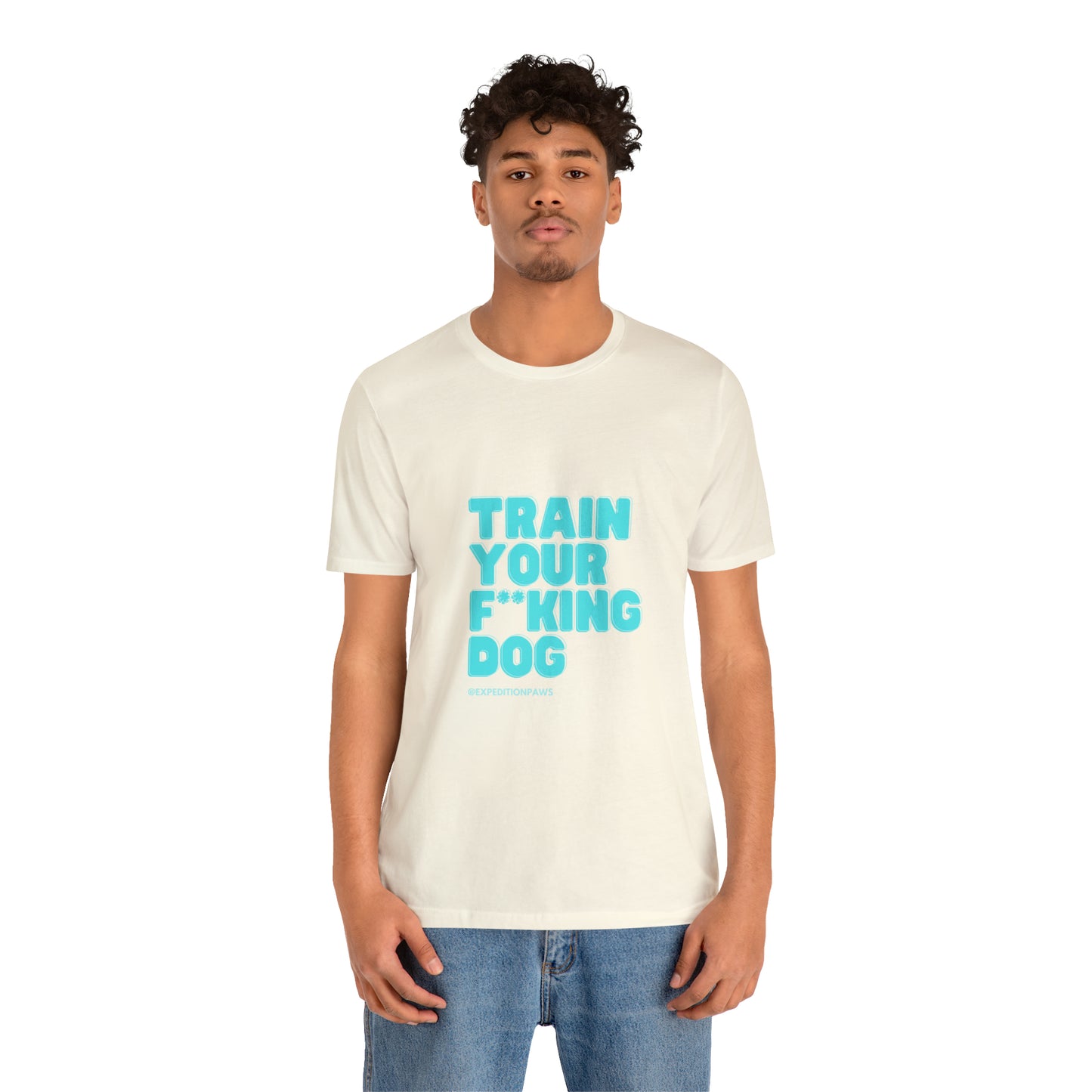 Train Your F**king Dog Retro Tee