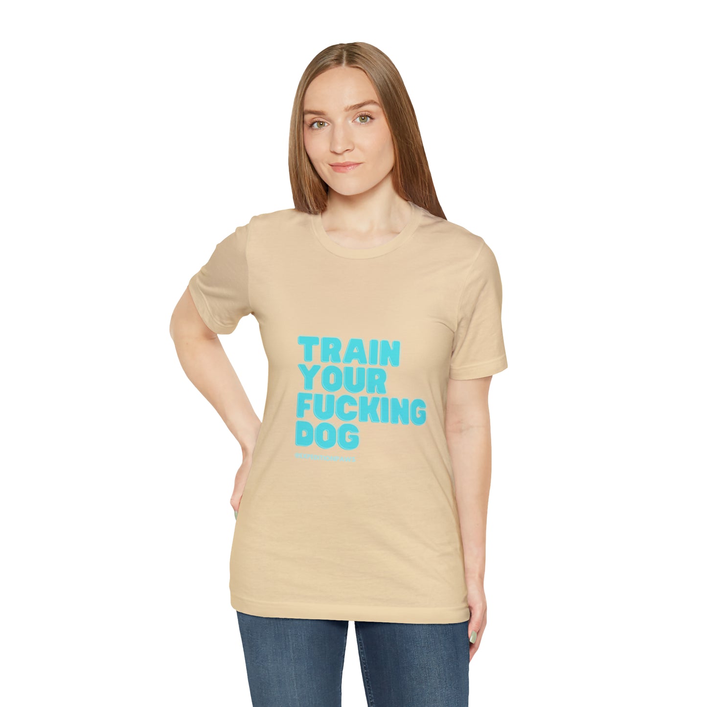 Train Your Fucking Dog - Explicit Retro Tee