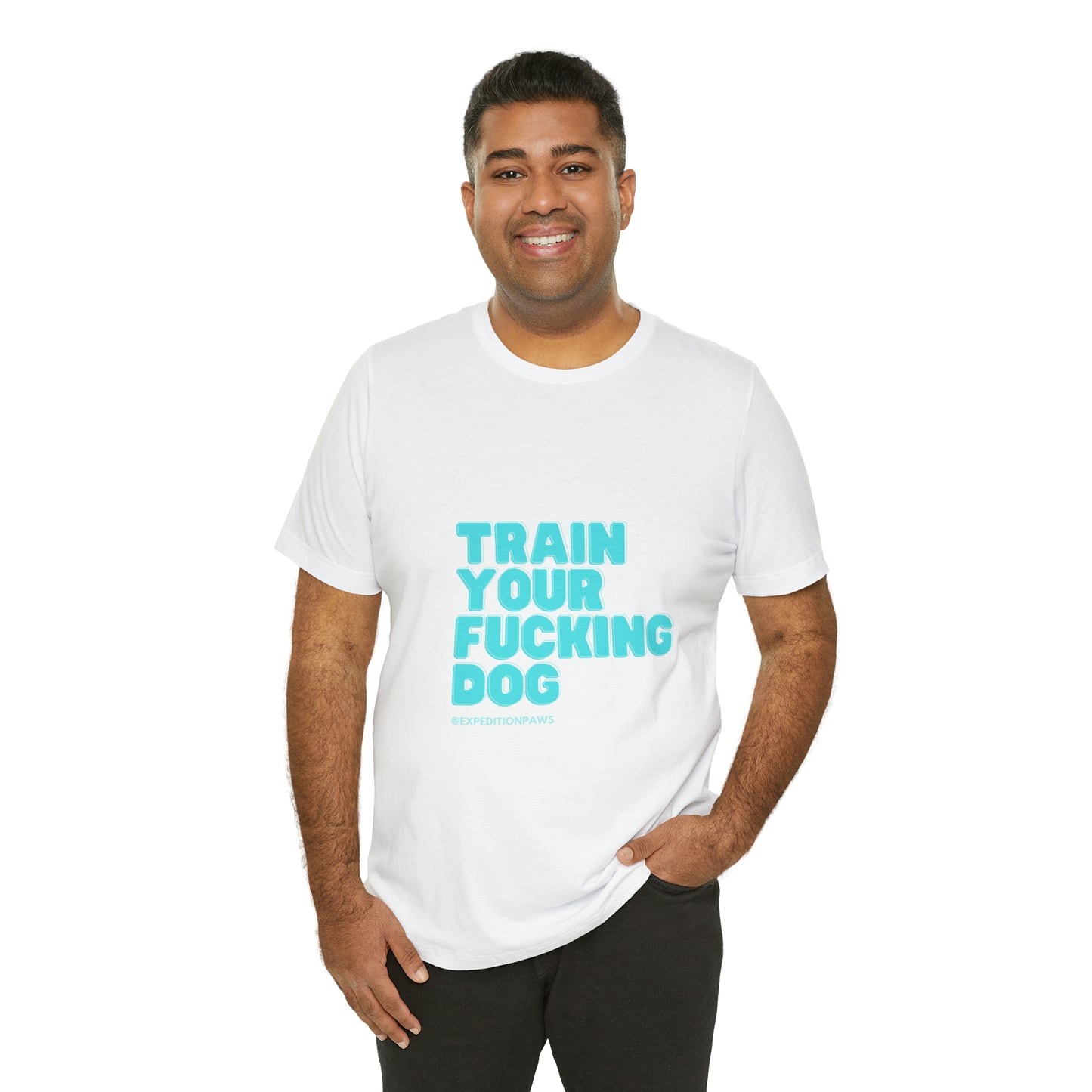 Train Your Fucking Dog - Explicit Retro Tee