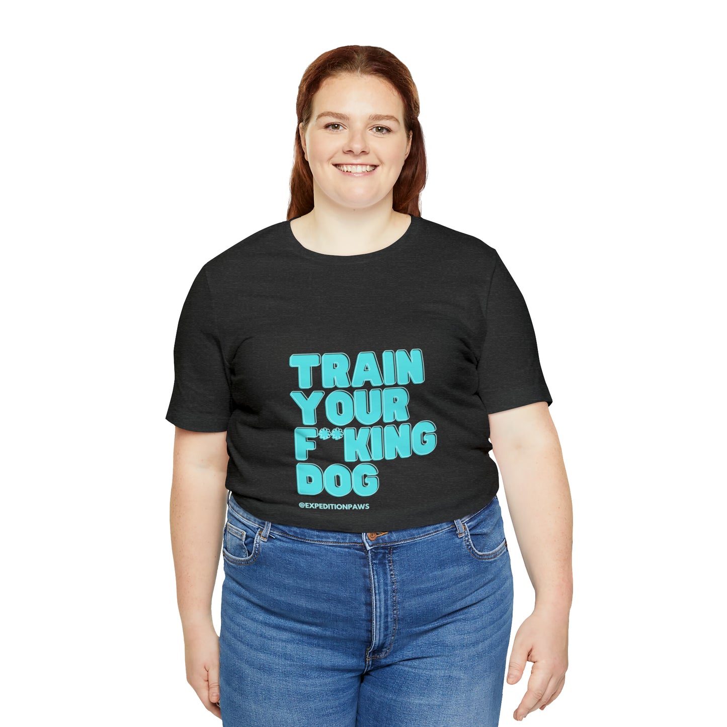 Train Your F**king Dog Retro Tee