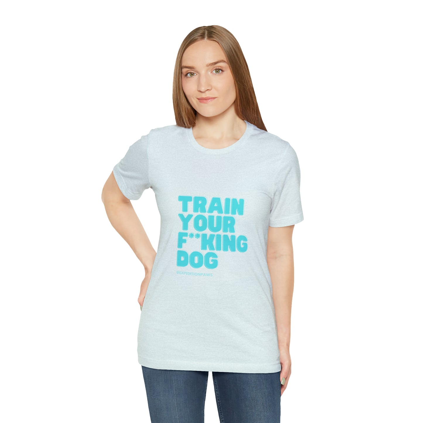 Train Your F**king Dog Retro Tee