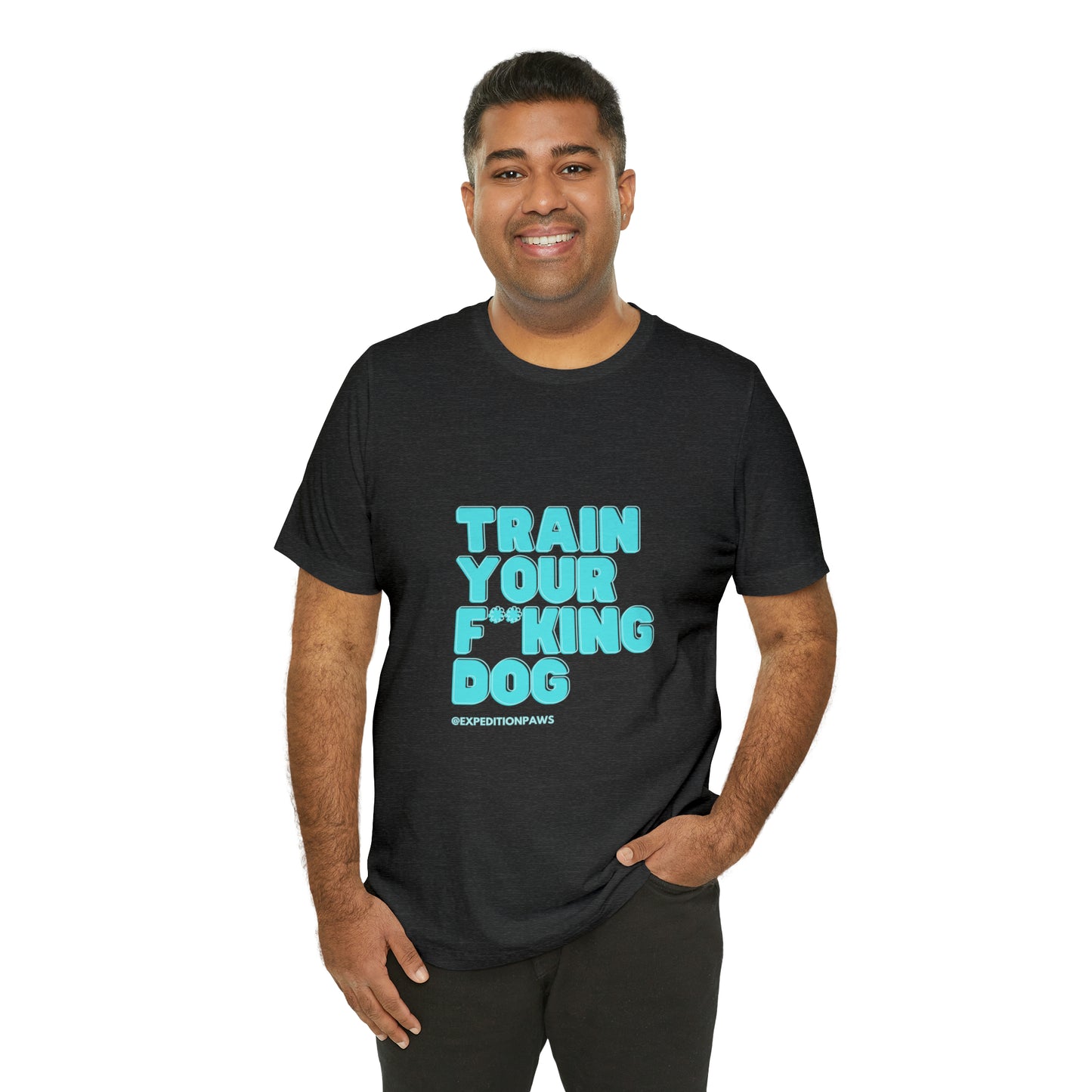 Train Your F**king Dog Retro Tee
