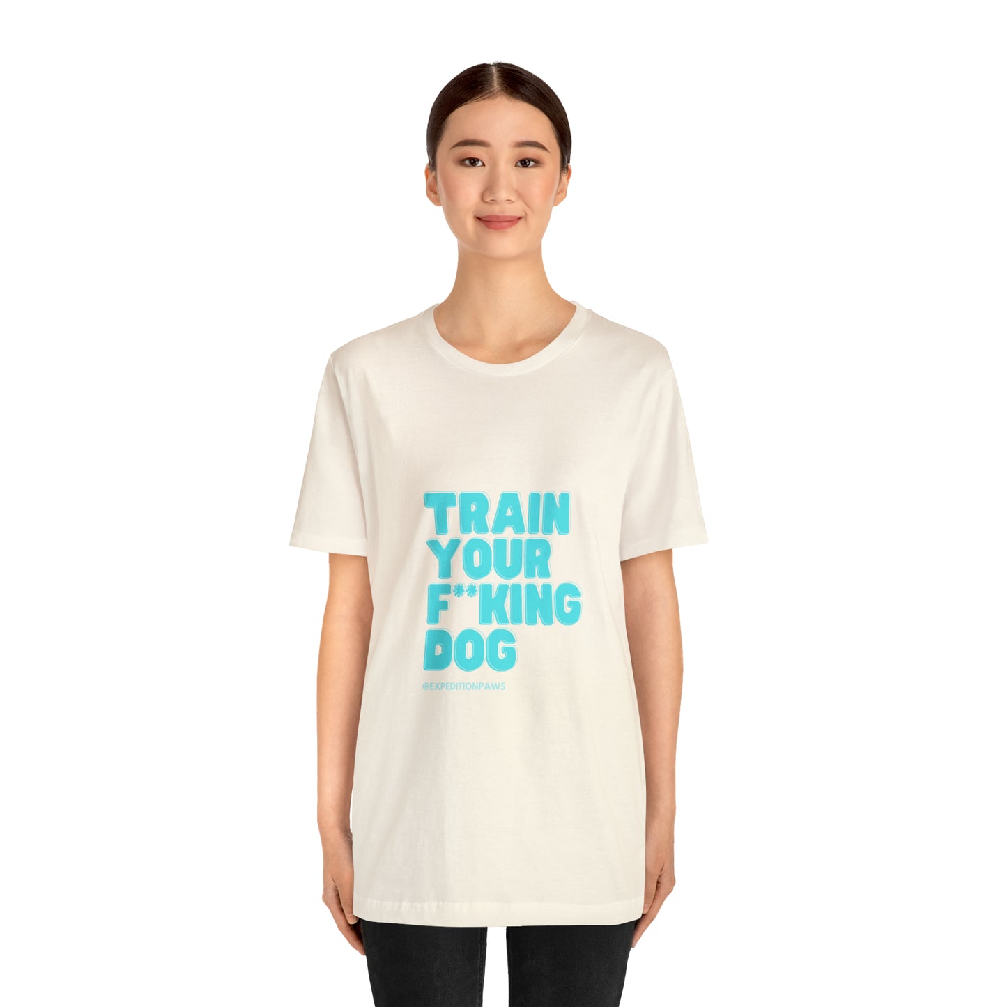 Train Your F**king Dog Retro Tee