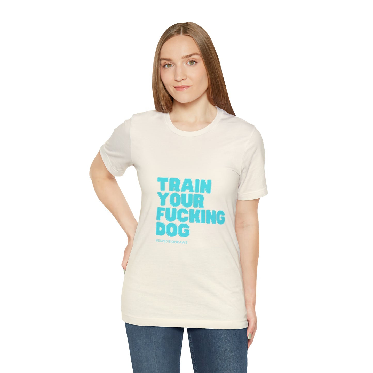 Train Your Fucking Dog - Explicit Retro Tee