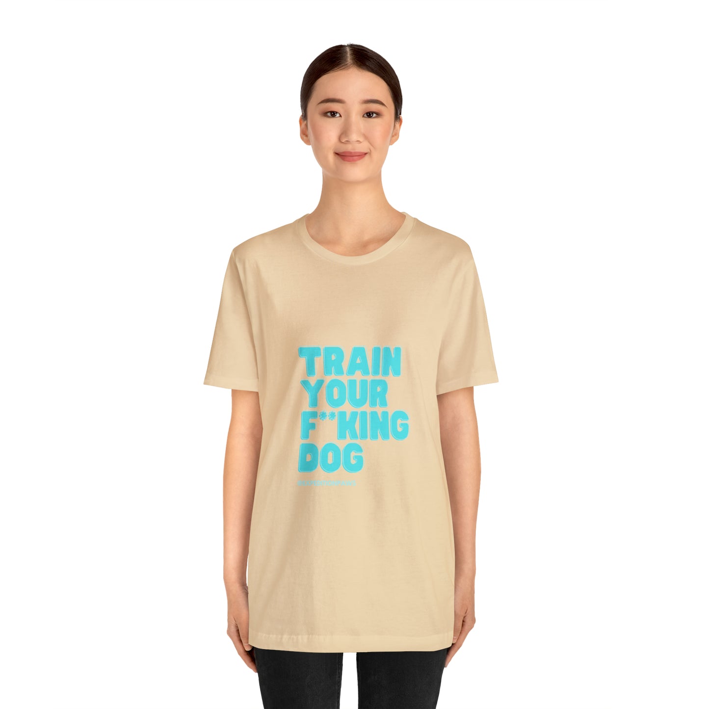 Train Your F**king Dog Retro Tee