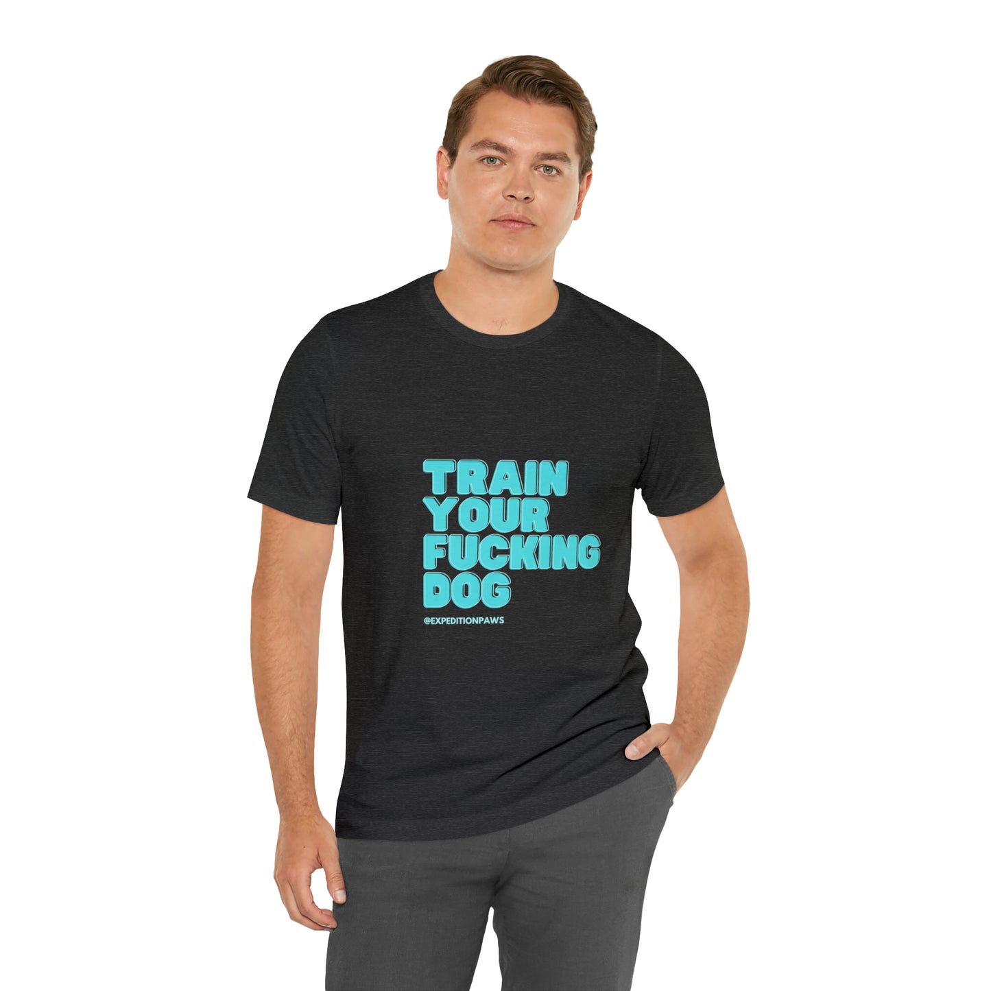 Train Your Fucking Dog - Explicit Retro Tee