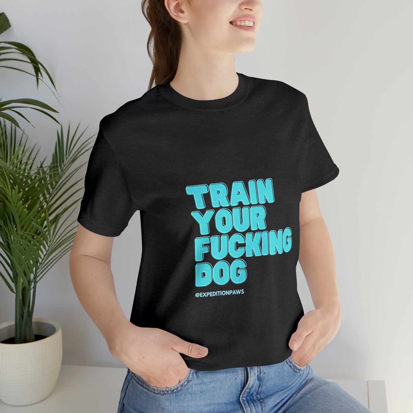 Train Your Fucking Dog - Explicit Retro Tee