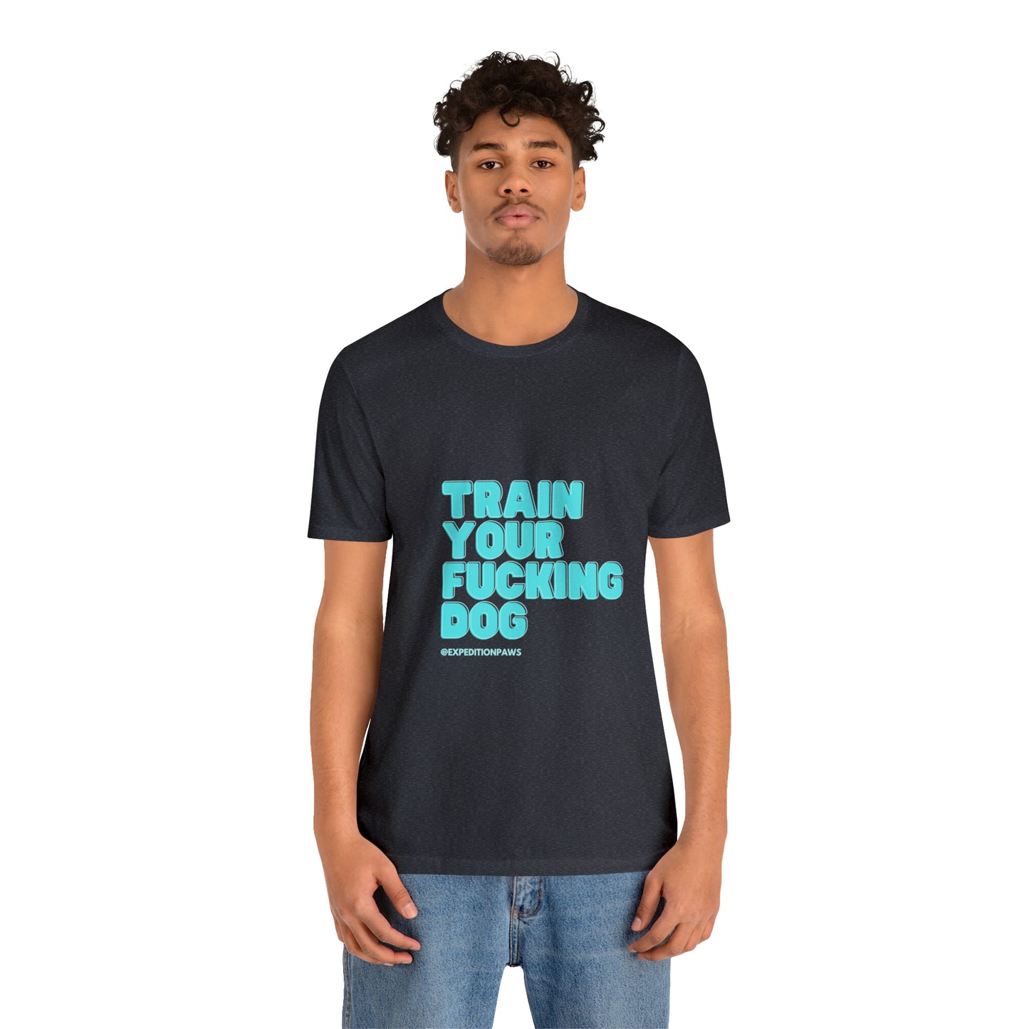 Train Your Fucking Dog - Explicit Retro Tee