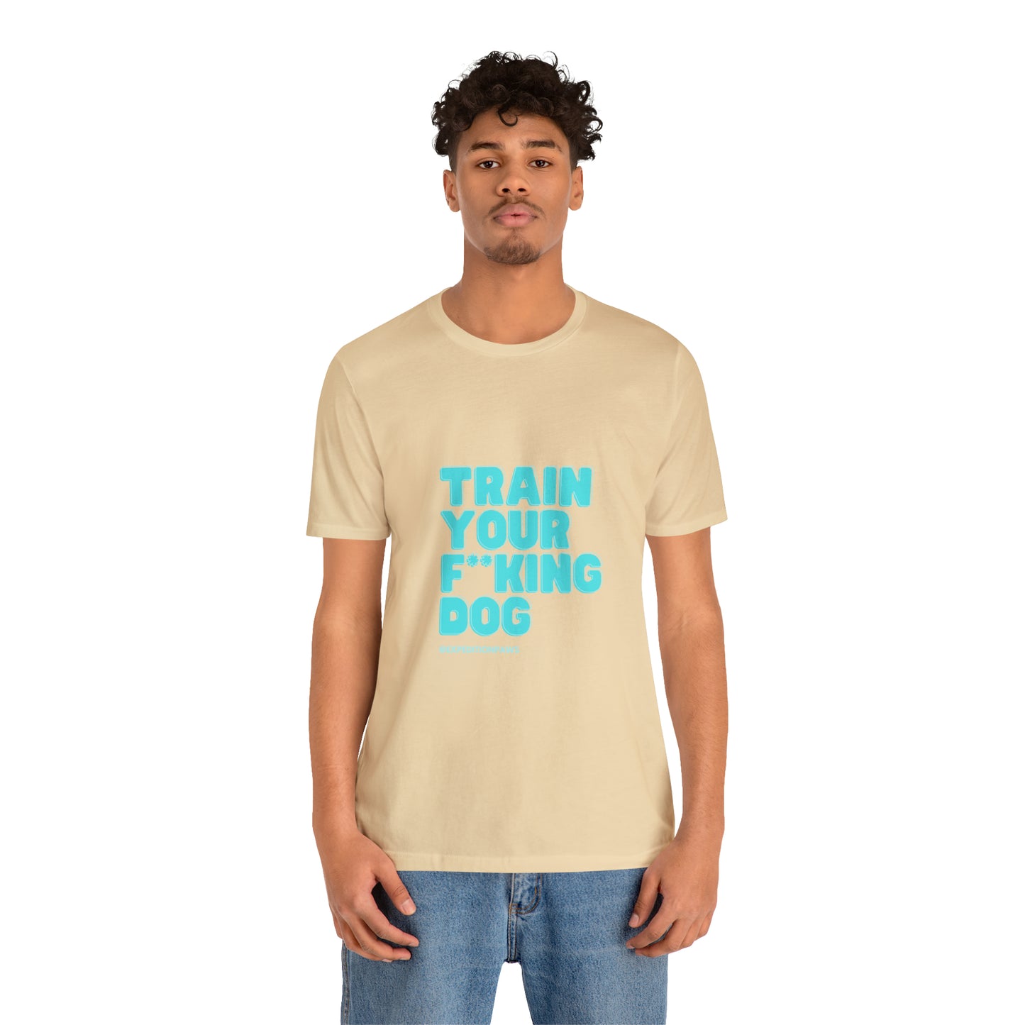 Train Your F**king Dog Retro Tee