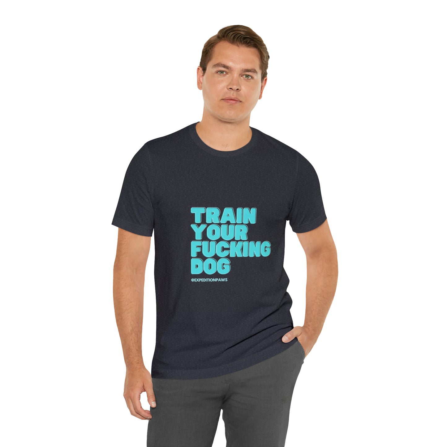 Train Your Fucking Dog - Explicit Retro Tee