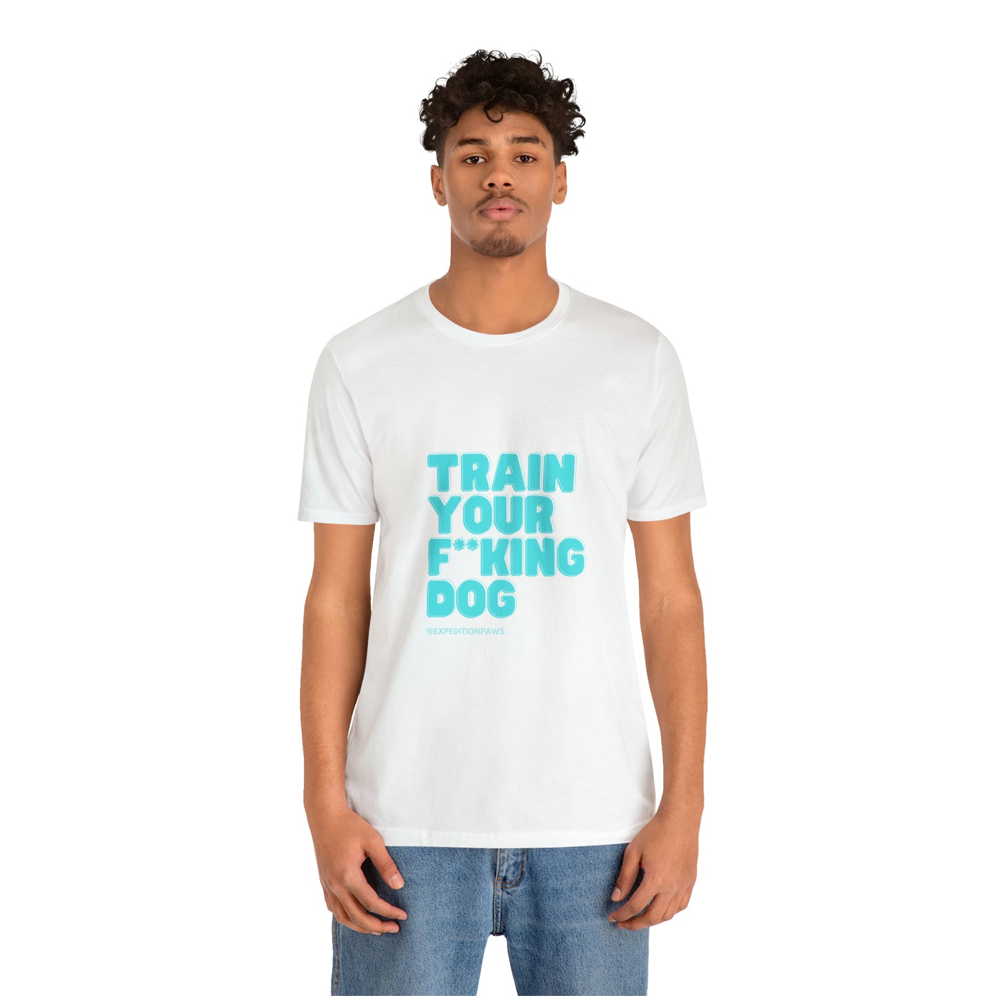 Train Your F**king Dog Retro Tee