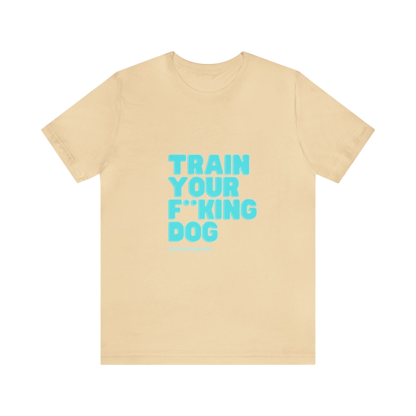 Train Your F**king Dog Retro Tee